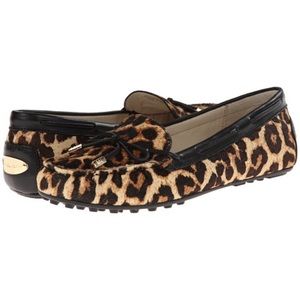 Michael Kors daisy natural leopard loafer flat